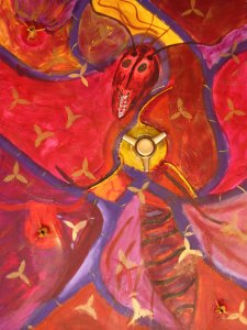 6EW-3477-29-36in.X48in-Acrylic,-Mixed-Media-on-Canvas