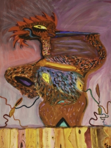 1B-3557-94-CALL-FOR-PEACE-30-in.X40-in Acrylic-on-Canvas