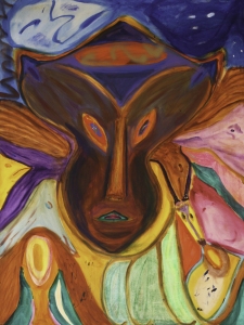 1F-3509-53 30″X40″ Acrylic on Canvas
